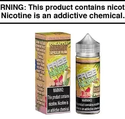 PINEAPPLE COCONUT RUM BY FREENOMS 120ML