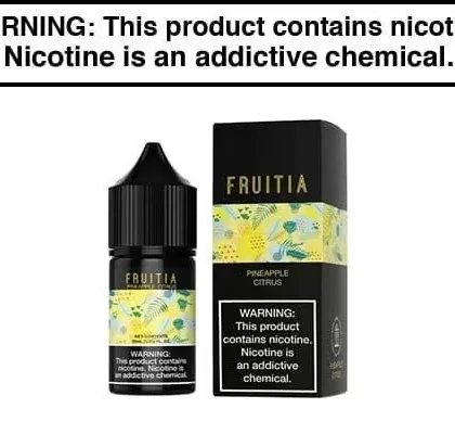 PINEAPPLE CITRUS BY FRUITIA SALTS 30ML
