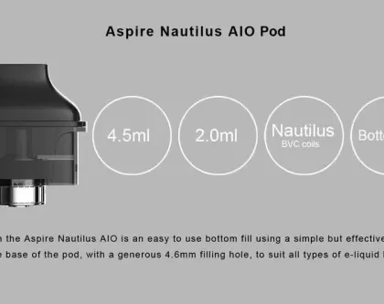 Aspire Nautilus AIO Replacement Pods 4.5ml