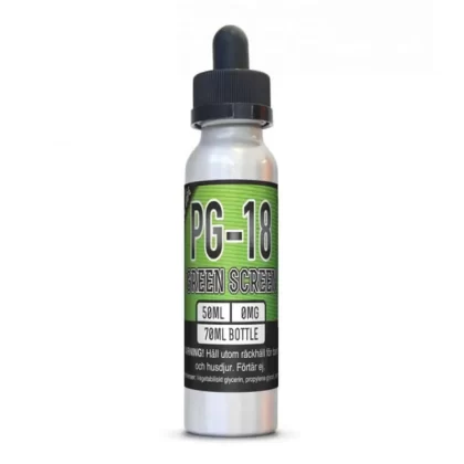 X2O PG-18 Green Screen Shortfill – vape juice utan nikotin