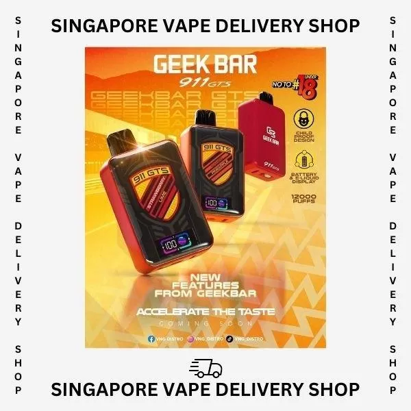 Geekbar 911 GTS 12000 Puffs - Image 2
