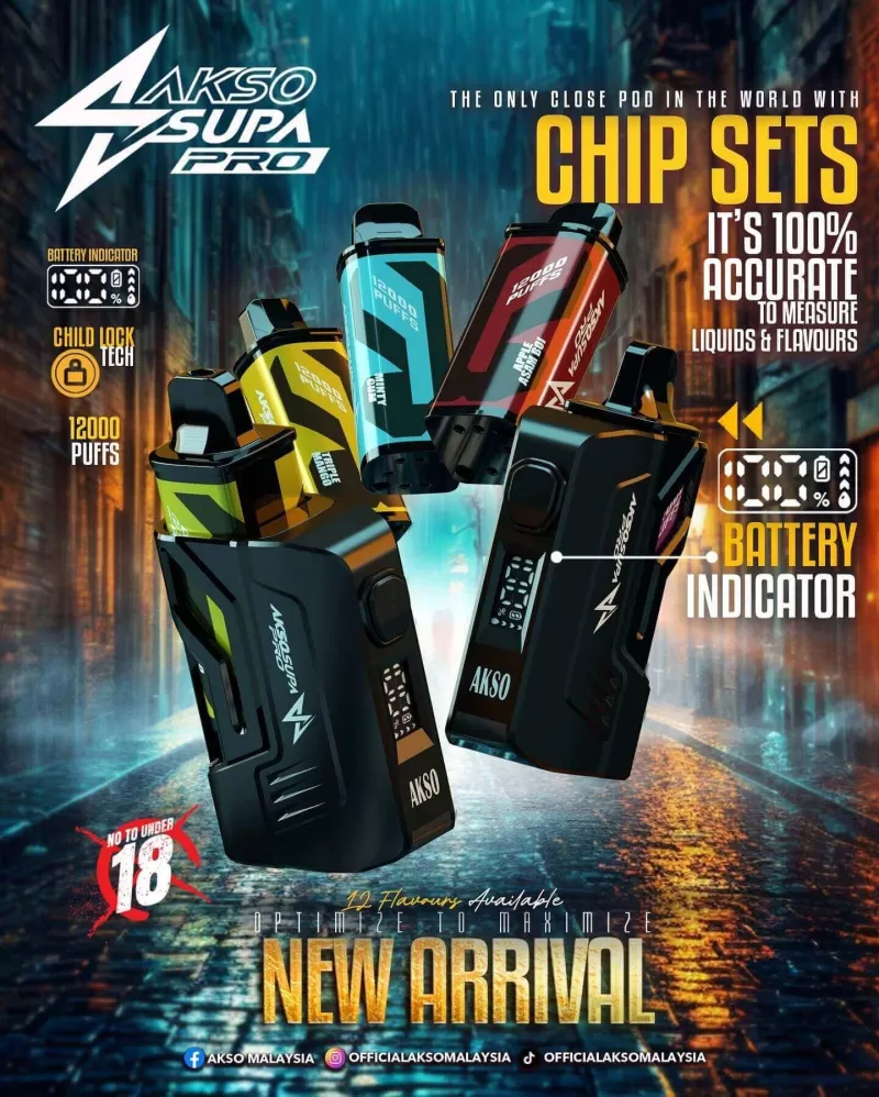 Akso Supa Pro 12000 Puffs - Image 3