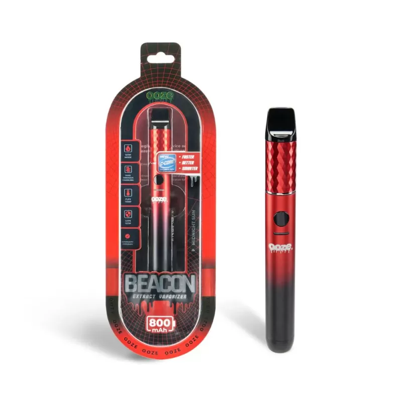 Ooze Beacon Extract Vaporizer – 800mAh C‑Core Onyx Atomizer - Image 2