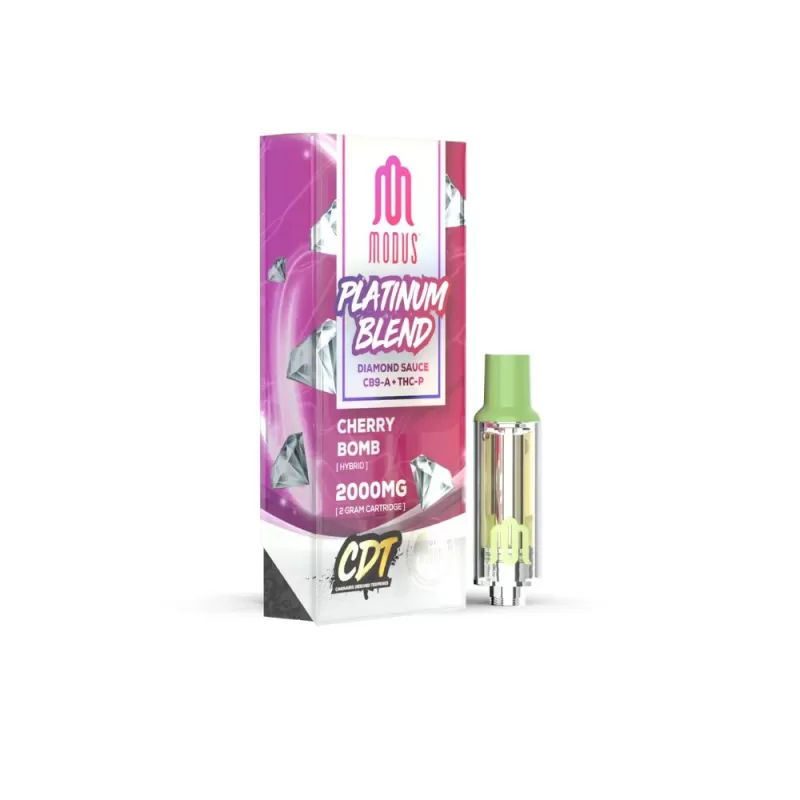 Modus Platinum Blend Cart THC-P, CB9-A, Diamond Sauce – 2 Grams - Image 3