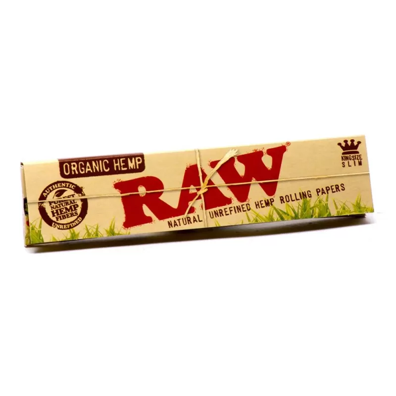 Raw Organic Hemp King Size Slim Papers - Image 2