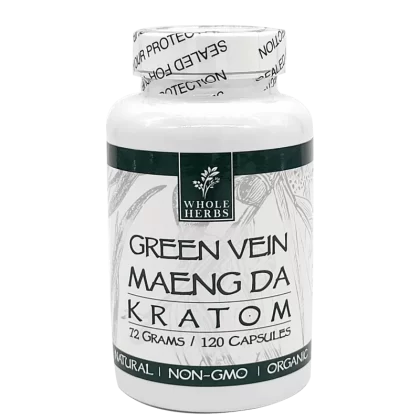 Whole Herbs Green Vein Maeng Da Capsules