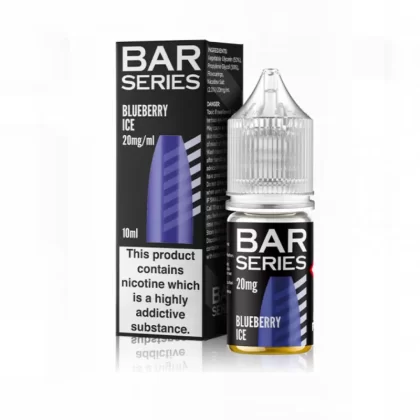 Bar Series Blueberry Ice 5mg & 10mg Salt Nicotine E-Liquid