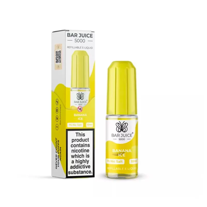 Bar Juice 5000 Salt Nicotine Banana Ice 20mg Salts