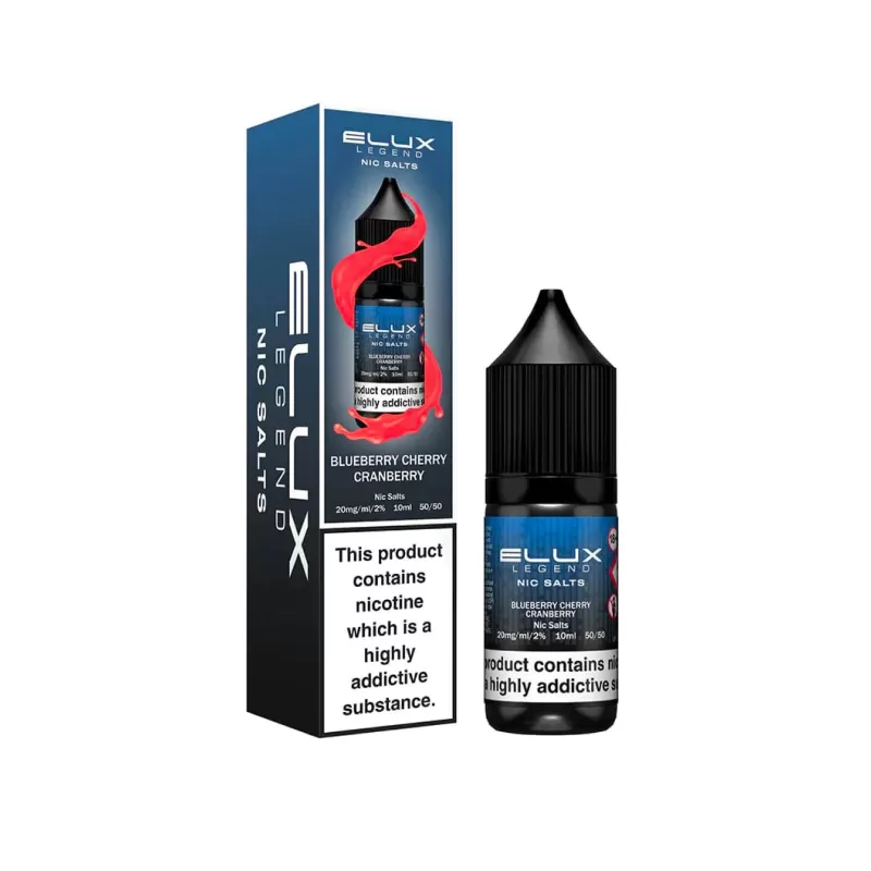 Elux Blueberry Cherry Cranberry Salt Nicotine – 10mg / 20mg Salts