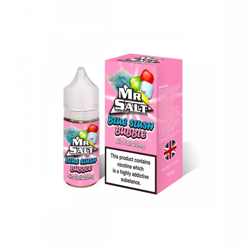 Mr Salt Blue Slush Bubble 10mg / 20mg Salt Nicotine E Liquids