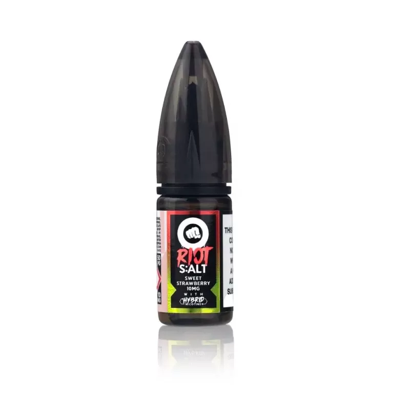 Riot Squad Sweet Strawberry 10mg / 20mg Salt Nicotine Hybrid E-Liquid