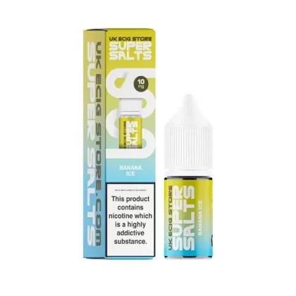 Banana Ice Nic Salt E-Liquid by Super Salts