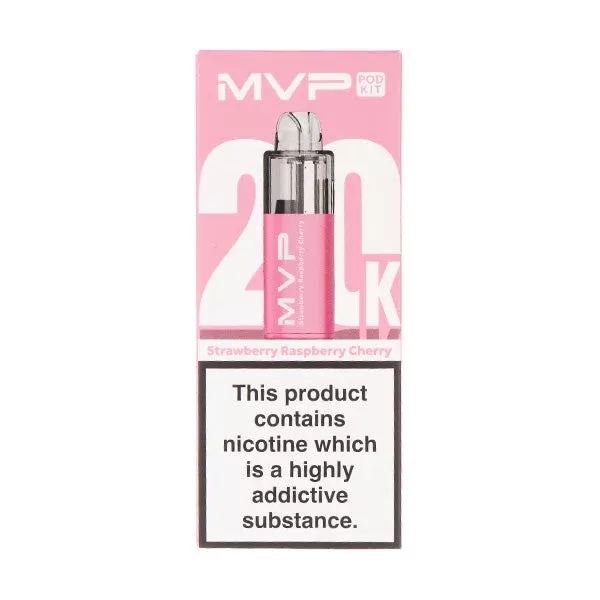 Strawberry Raspberry Cherry MVP 20K Prefilled Pod + Refill by Innokin
