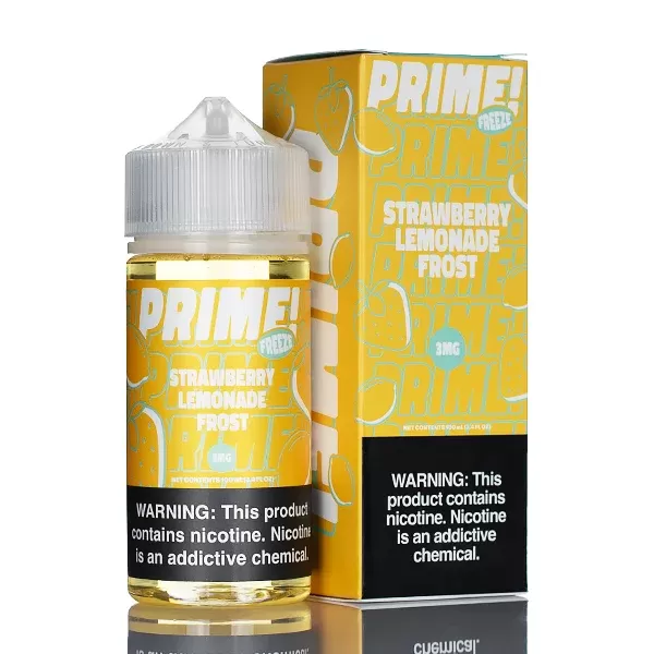 Prime E-Liquids – Strawberry Lemon Frost – 100ml