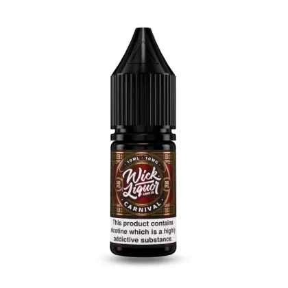 Wick Liquor Nic Salts – Carnival 10ml Vape juice