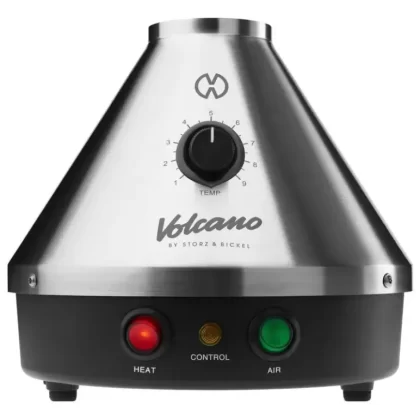 Volcano Classic Desktop Dry Herb Vaporizer Silver Version