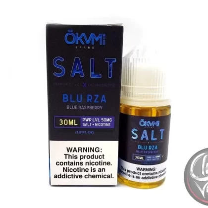 Blu Rza Salt Nicotine E-Liquid by Okami Salt 30mL