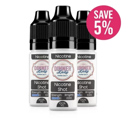 3 Bottles – Nicotine Shot 10ml 18mg