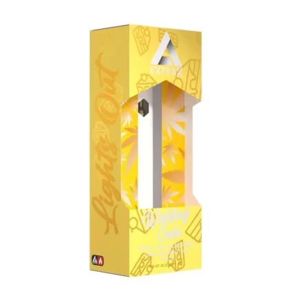 Delta Extrax Lights Out 2g Disposable – Wedding Cake (Indica THCh THCjd Live Resin) (.)