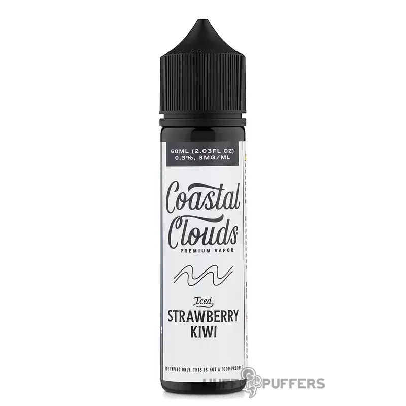 Coastal Clouds – Iced Strawberry Kiwi 60mL