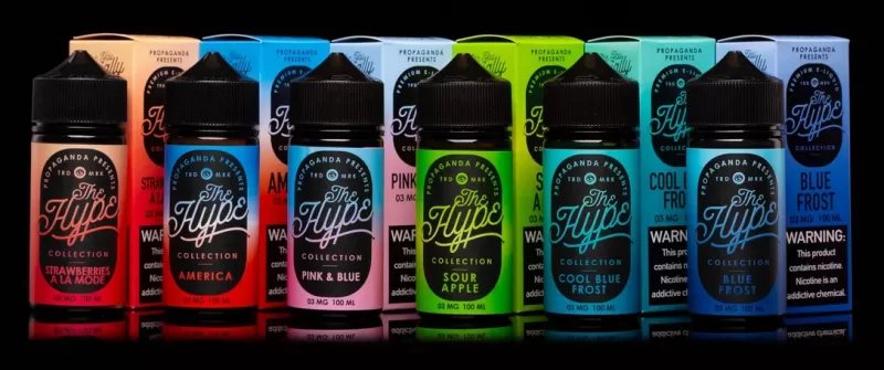 PROPAGANDA E-LIQUID COLLECTION 3MG & 6MG- 100ML