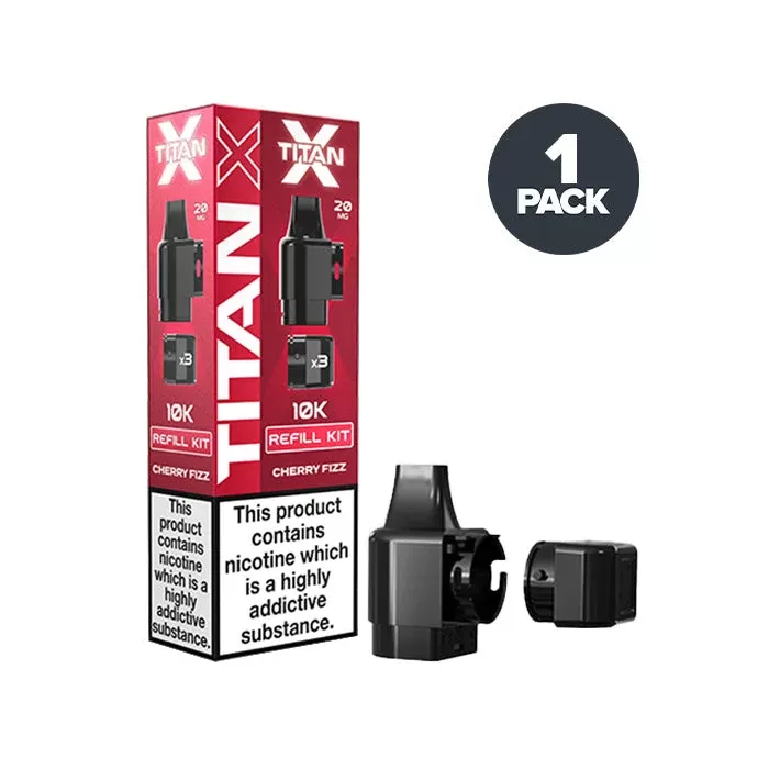 Cherry Fizz Titan X Prefilled Pods