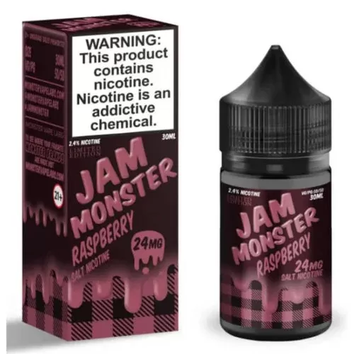 Jam Monster Raspberry Salt 30ml E-Juice