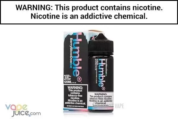 BLUE RASPBERRY CHEW ICE BY HUMBLE TFN 120ML