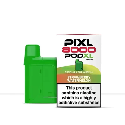 PIXL 8000 Pod XL Strawberry Watermelon Prefilled Vape Pod Refills