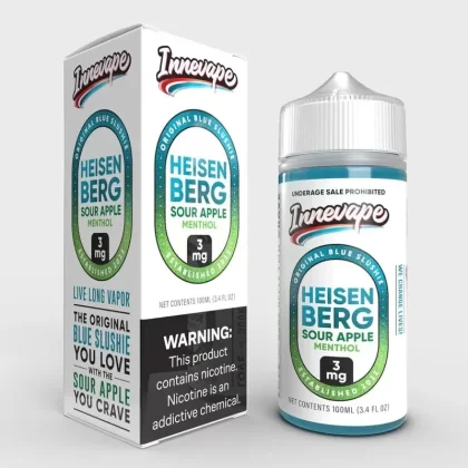 Heisenberg Sour Apple Menthol – Innevape E-Liquids – 100mL