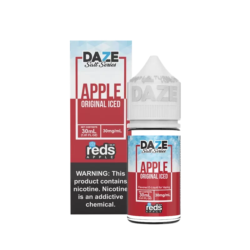 Reds Apple Salt 30mL – Apple Original Iced –