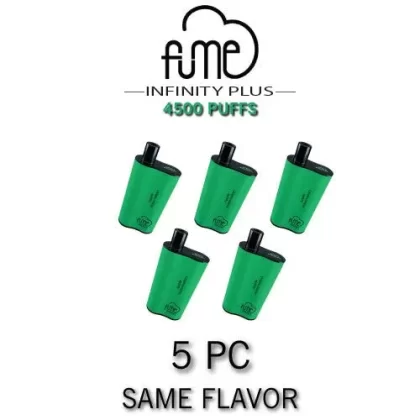 Fume INFINITY PLUS Disposable Vape Device | 4500 Puffs – 5PC