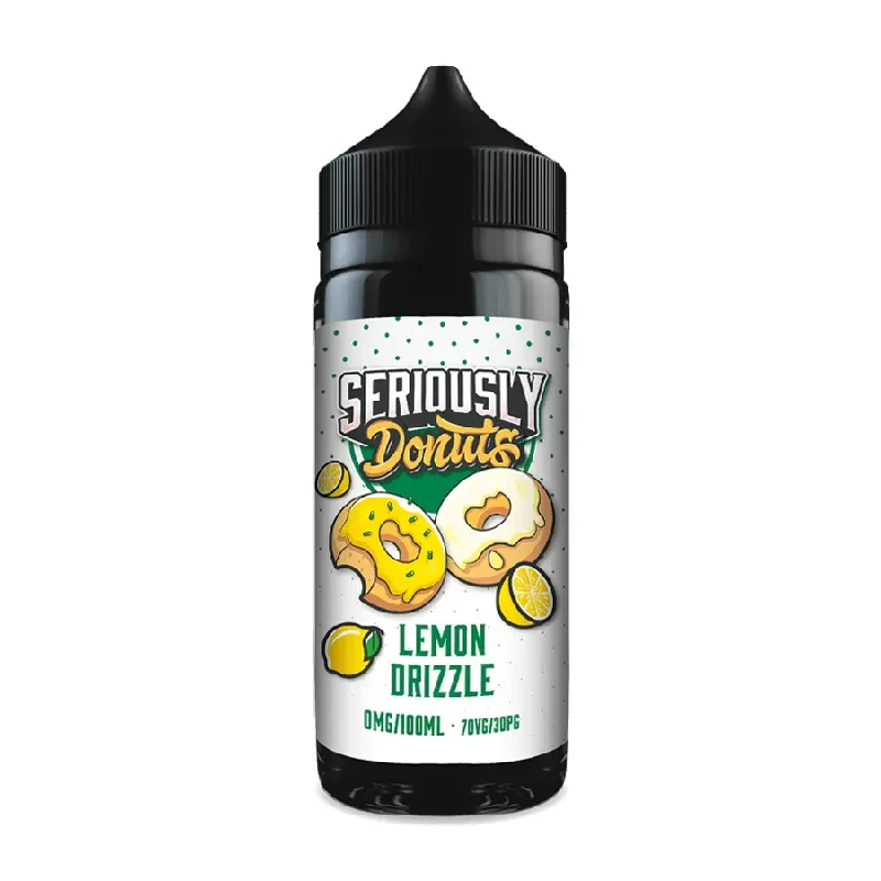 Lemon Drizzle Shortfill E-Liquid by Seriously Donuts 100ml