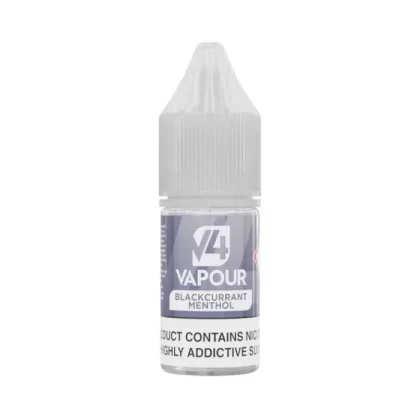 V4 Vapour – Blackcurrant Menthol 10ml E-Liquid
