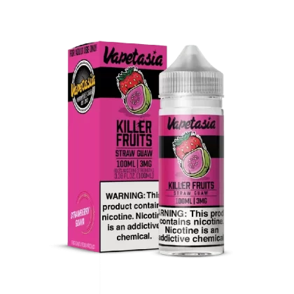 Vapetasia Killer Fruits – Straw Guaw 3mg