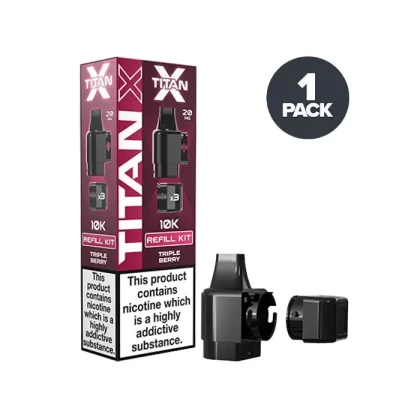 Triple Berry Titan X Prefilled Pods
