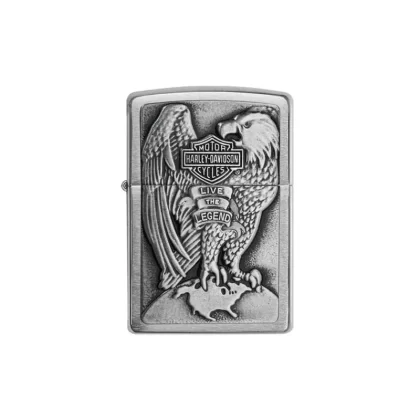 Zippo Lighter – Harley Davidson Made USA Eagle