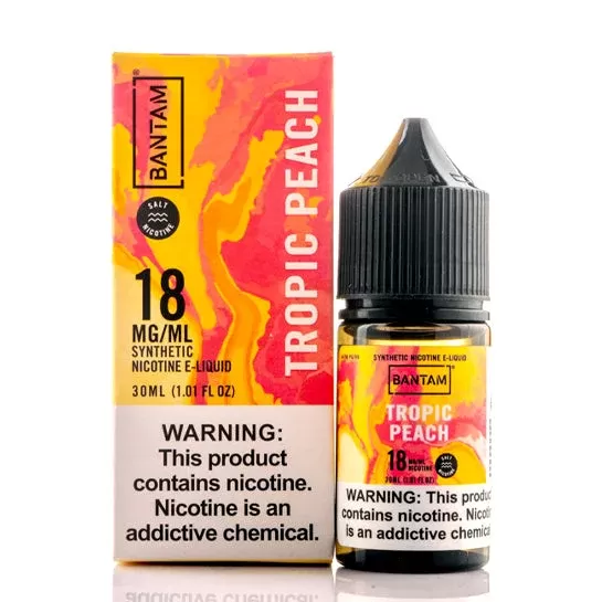 Tropic Peach Salt – Bantam E-Juice