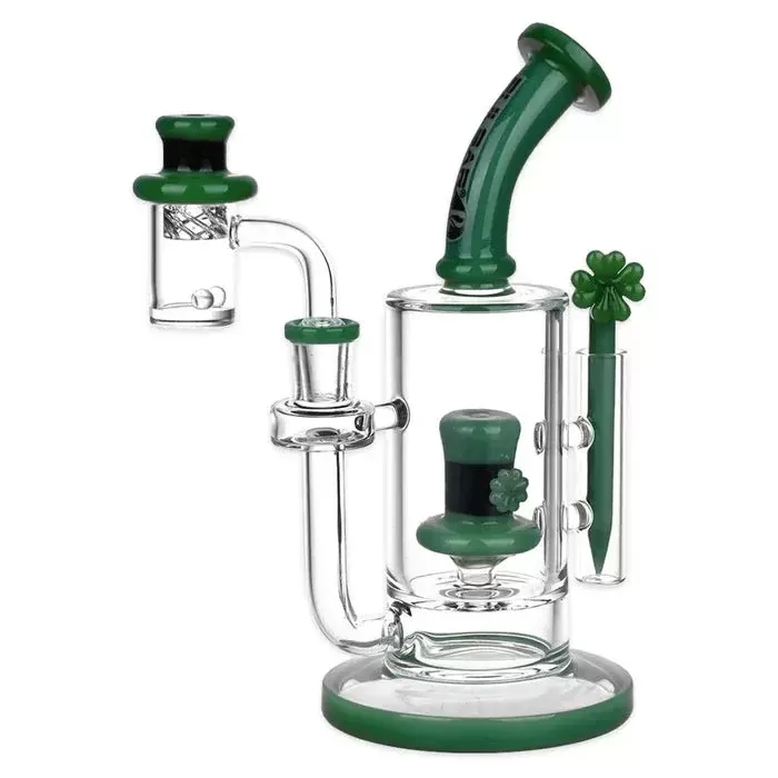 Pulsar – 8″ St. Patrick’s Day Special Dab Rig Set