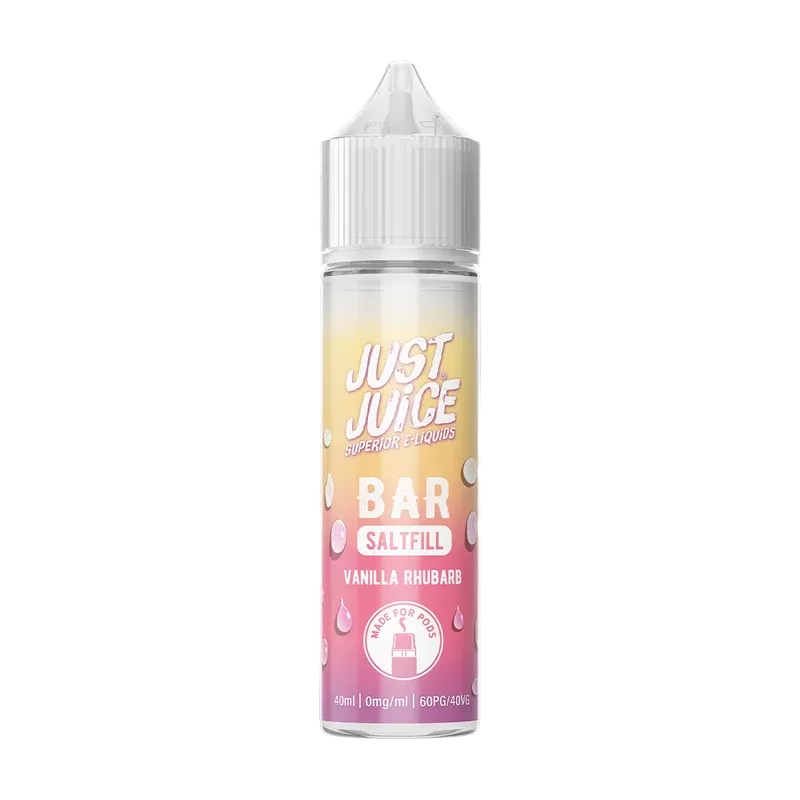 Vanilla Rhubarb Shortfill by Just Juice 40ml