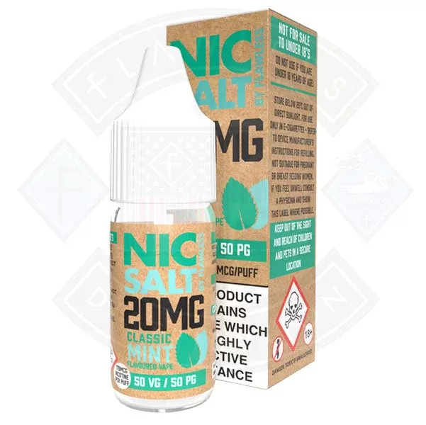Nic Salt – Classic Mint 10ml By Flawless