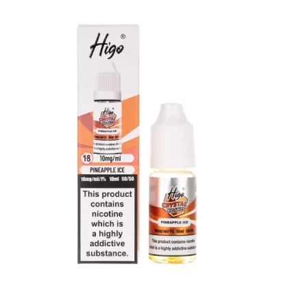 Pineapple Ice Crystal Nic Salt E-liquid by Higo
