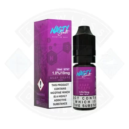 Nasty Juice Nasty Salt ASAP Grape 10ml e-liquid