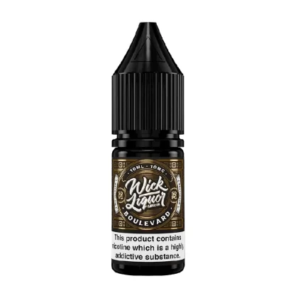 Boulevard Shattered Nic Salt E-Liquid by Wick Liquor 10ml
