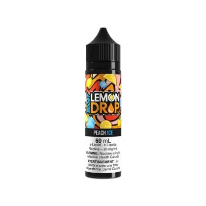 Lemon Drop Boost Salt 60mL – Peach Ice
