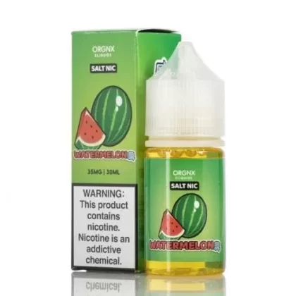 Buy Iced Watermelon Salts Orgnx E-Liquids 30ml best price in Pakistan