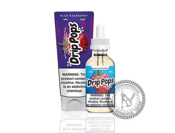 Blue Raspberry by Drip Pops 60ML