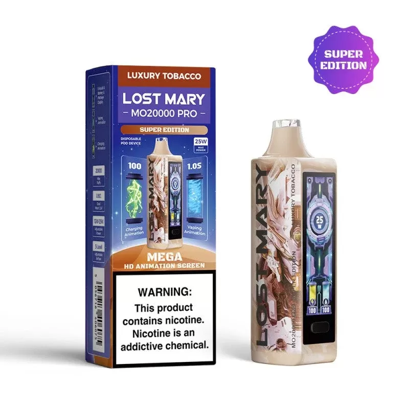 Luxury Tobacco Lost Mary MO20000 Vape