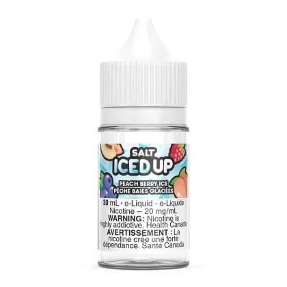 PEACH BERRY ICE – ICED UP SALT 30ML [PROV]