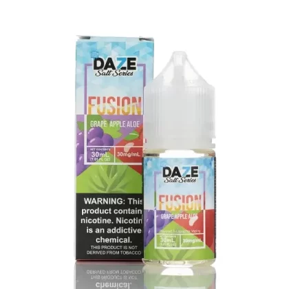 7 Daze Fusion TFN Salt – Grape Apple Aloe ICED – 30ml